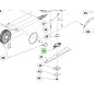 Support de lame tondeuses RYOBI modèles RLM18X40H240 Support de lame tondeuses RYOBI modèles RLM18X40H240