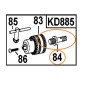Adaptateur SDS pour mandrin perceuse Black & Decker XTD24CK Adaptateur SDS pour mandrin perceuse Black & Decker XTD24CK