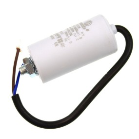 Condensateur 5 MF, 450 volt,  Etanche, Universel à fils
