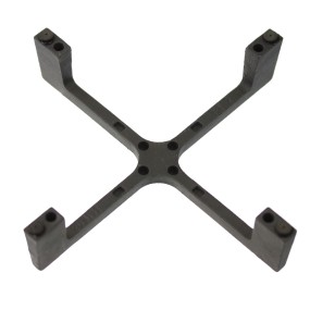 Grille en fonte pour table de cuisson AIRLUX AV145HBK