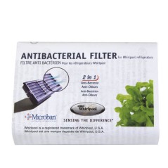 Filtre anti-bactérien WPRO ANT001 pour réfrigérateur WHIRLPOOL