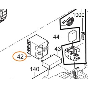 Interrupteur AEG 4931428727 meuleuse WS9-115, WS9-125, WS11-115, WS9-125
