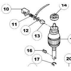 Charbons pour ponceuse RYOBI HS35