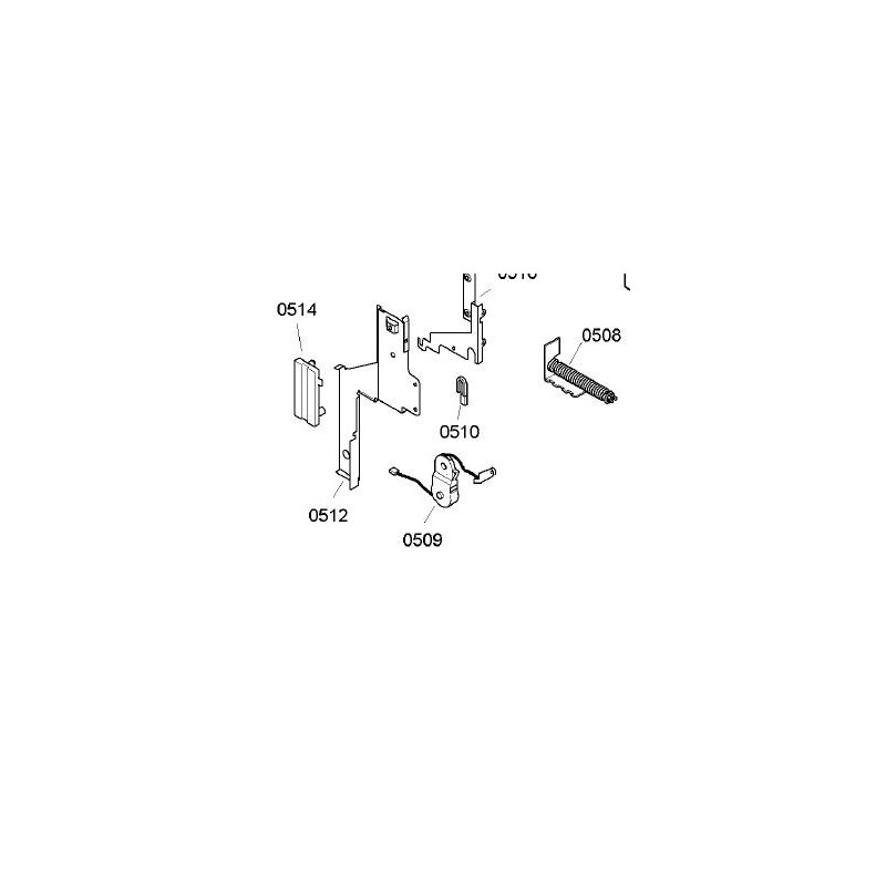 Poulie de tension câble de porte de lave-vaisselle AIRLUX LVF420 Poulie de tension câble de porte de lave-vaisselle AIRLUX LVF420