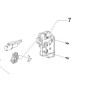 Support droit de verrou de porte four micro-ondes AIRLUX FMO460C Support droit de verrou de porte four micro-ondes AIRLUX FMO460C