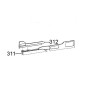 Butée pour scie à onglet AEG PS254L