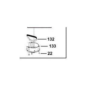 Glissière de courroie de tondeuse BLACK & DECKER LM2000