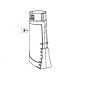 Tube inférieur souffleur BLACK & DECKER GW3030 Tube inférieur souffleur BLACK & DECKER GW3030