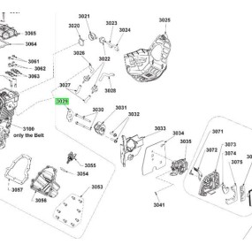 Joint de carburateur débroussailleuse RYOBI RBC430SBD