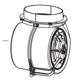 Moteur Z06002285 AIRLUX AHF570IX, AHF570WH, AHI990IX, AHV680BK, AHV980BK