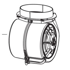 Moteur Z06002285 AIRLUX AHF570IX, AHF570WH, AHI990IX, AHV680BK, AHV980BK