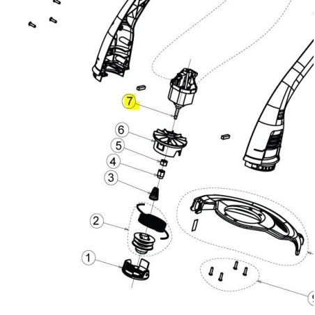 Moteur coupe bordure RYOBI RLT3025S / RLT3525SPK3