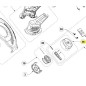 Support de bobine rotofil RYOBI OLT1831 / RLT1825MLL13 Support de bobine rotofil RYOBI OLT1831 / RLT1825MLL13