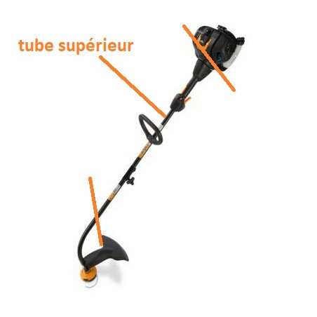 Tube MC CULLOCH supérieur pour débroussailleuses T26CS, B26PS