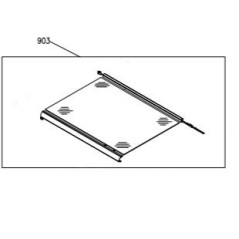 Dessus verre cuisinière GLEM AR854GI
