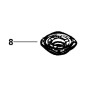 Couvercle de boite 596393-00 pour meuleuse BLACK & DECKER KG1200