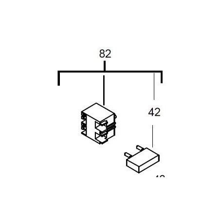 Interrupteur avec anti-parasite meuleuse AEG WS10-125SK