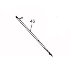 Câble d'accélération taille-haies RYOBI RHT2660DA (lame jaune)