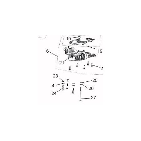 Vis de carter taille-haies RYOBI RHT2660DA