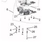 Vis de carter taille-haies RYOBI RHT2660DA Vis de carter taille-haies RYOBI RHT2660DA