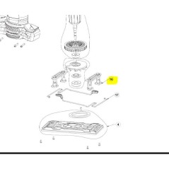 Pied pour ponceuse RYOBI modèles RSS200-G / RSS280-S