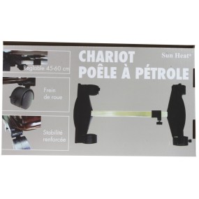 Chariot transport pour tous poêles à pétrole UNIVERSEL SH600