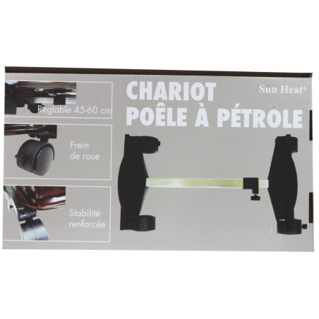Chariot transport pour tous poêles à pétrole UNIVERSEL SH600