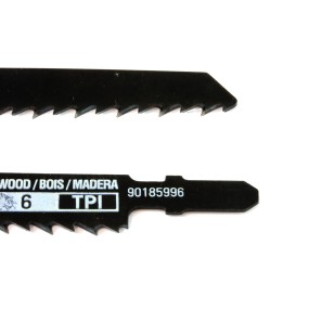 Lame 90185996 scie PIRANHA  x 2 pour scie élagueur BLACK & DECKER GKC108