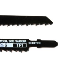 Lame 90185996 scie PIRANHA  x 2 pour scie élagueur BLACK & DECKER GKC108