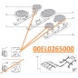 Commutateur de puissance Z00EL0265000 cuisinières GLEM AX96VCEIX, XCU92C Commutateur de puissance Z00EL0265000 cuisinières GLEM AX96VCEIX, XCU92C