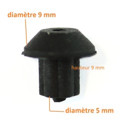 Tampon de grille Z204066-01 AIRLUX TV263GC - TV266GC - TV274GC - AV635HBK