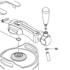 Joint de robinet machine à bière PHILIPS PERFECTDRAFT HD3620/20
