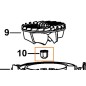 Ecrou turbine 90556361 souffleurs BLACK & DECKER BEBLV260, BEBLV290, BEBLV300 Ecrou turbine 90556361 souffleurs BLACK & DECKER BEBLV260, BEBLV290, BEBLV300