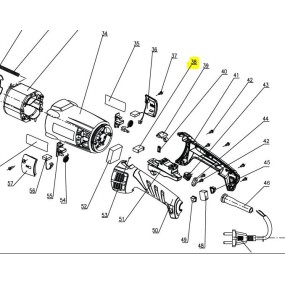 Antiparasite meuleuse RYOBI EAG2000RS - EAG2000G