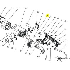 Antiparasite meuleuse RYOBI EAG2000RS - EAG2000G