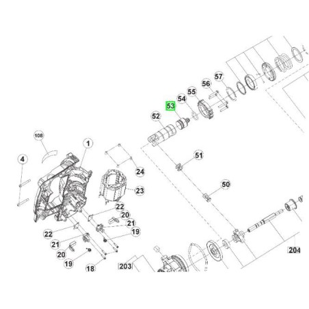 Corps de percussion perforateur SDS + RYOBI RSDS800