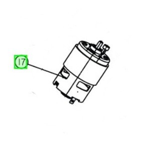Moteur perforateur RYOBI R18SDS-L25S