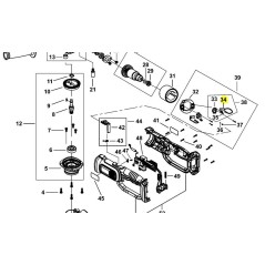 Charbons 5170010-89 meuleuses BLACK & DECKER - STANLEY BCG720, FMC761, SFMCG400