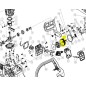 Pignon de chaîne tronçonneuses RYOBI PCN4545 / RCS5133CB Pignon de chaîne tronçonneuses RYOBI PCN4545 / RCS5133CB