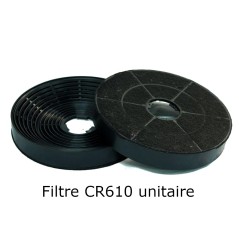 Filtre à charbon CR610 X 1 d'origine AIRLUX pour hotte AIRLUX AHTD65,