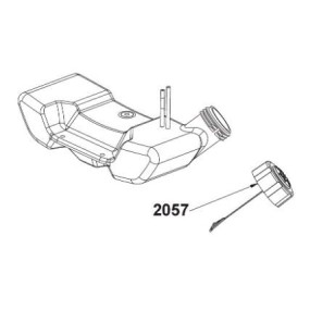 Réservoir débroussailleuse RYOBI RBC31SESO - RBC31SBO