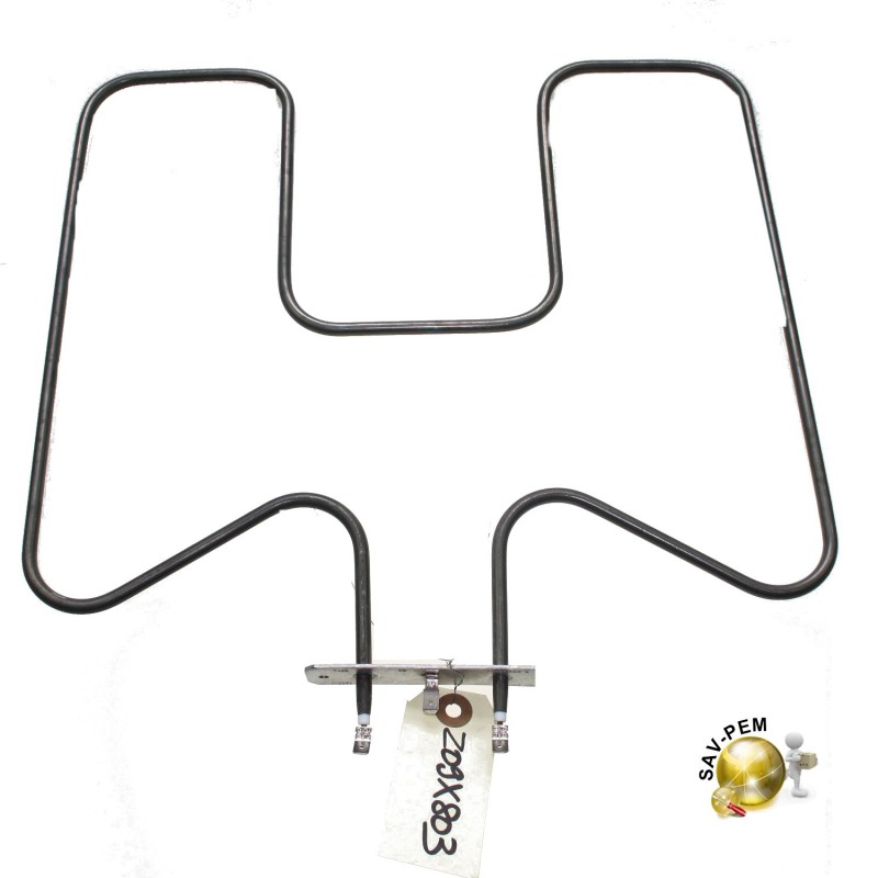 Résistance sole Z09X803 fours AIRLUX, GLEM FCC08, FCE01, FCE07, FDC59, FE43B Résistance sole Z09X803 fours AIRLUX, GLEM FCC08, FCE01, FCE07, FDC59, FE43B