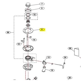 Joint isolation pour poele MINIMAX