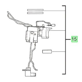 Interrupteur pour perceuses / visseuses sans fil AEG BS18G3LI