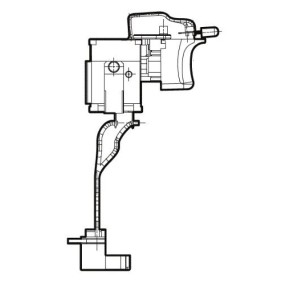 Interrupteur visseuses AEG Powertools BS18C2XLI-202C