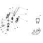 Poignée coupe bordure BLACK + DECKER BESTA525 - BESTE630 Poignée coupe bordure BLACK + DECKER BESTA525 - BESTE630