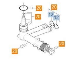 Arrivée d'eau 9.001-748.0 pour nettoyeur haute pression KARCHER