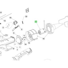 Moteur pour souffleur RYOBI OBL18JB - RBL18JB50
