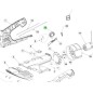 Interrupteur souffleur RYOBI OBL18JB - RBL18JB50 Interrupteur souffleur RYOBI OBL18JB - RBL18JB50