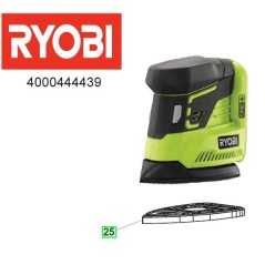 Patin de ponceuse RYOBI modèle R18PS-0